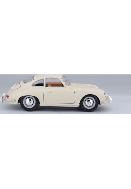 Bburago 1:24 Porsche 356B Coupe (1961) Ivory