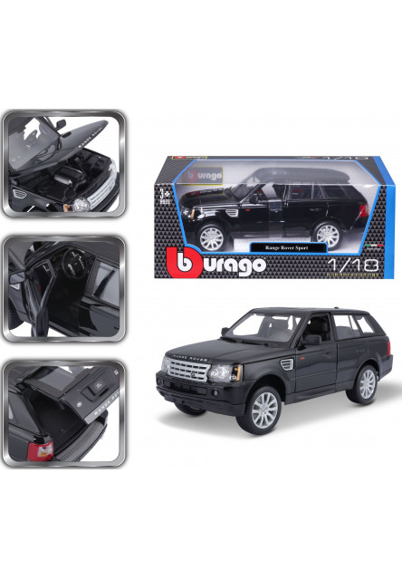 Bburago 1:18 Range Rover Sport Black