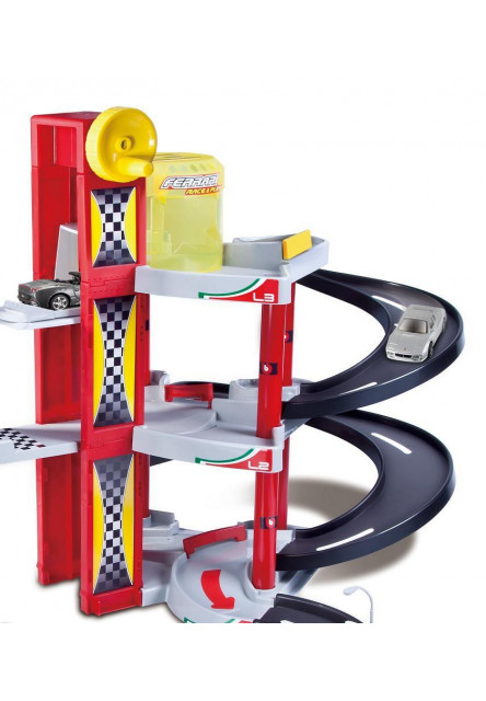 Bburago PLAY 1:43 Ferrari Race & Play garáž s jedným autíčkom 30197