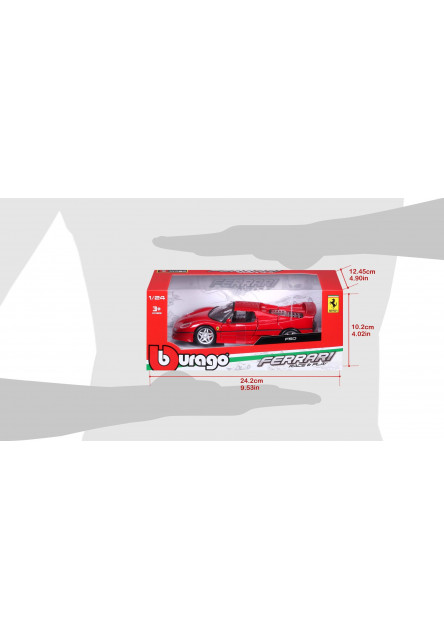 Bburago 1:24 Ferrari F50 Red