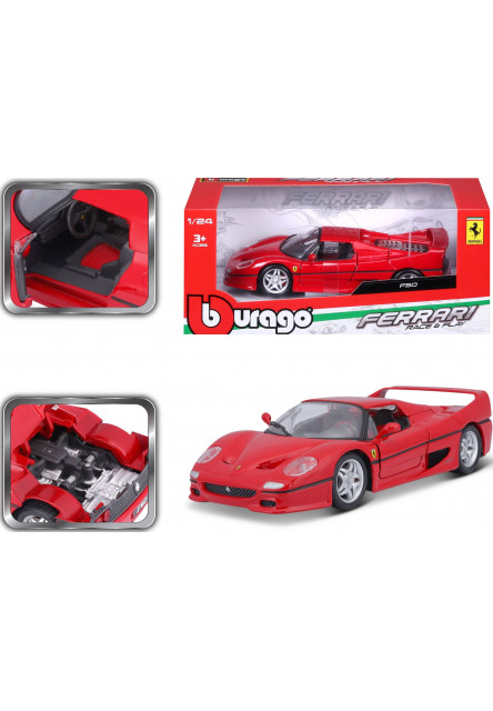 Bburago 1:24 Ferrari F50 Red