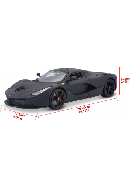 Bburago 1:18 Ferrari Signature series LaFerrari Matt Black