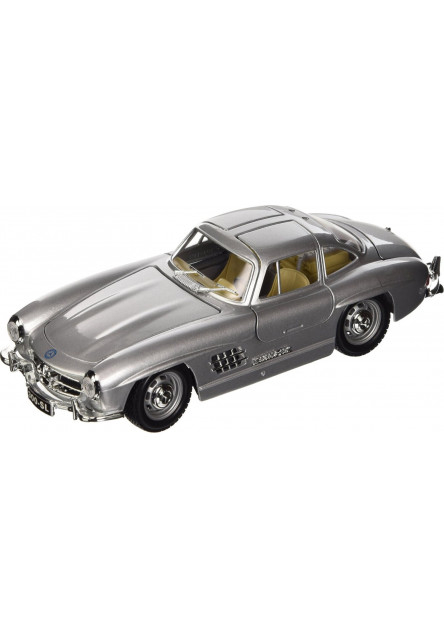 Bburago 1:24 Mercedes Benz 300SL Silver