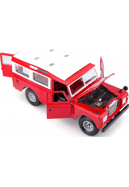 Bburago 1:24 Land Rover Red