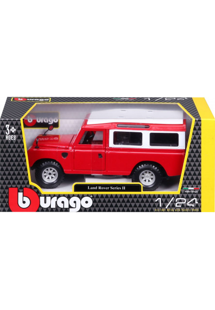 Bburago 1:24 Land Rover Red