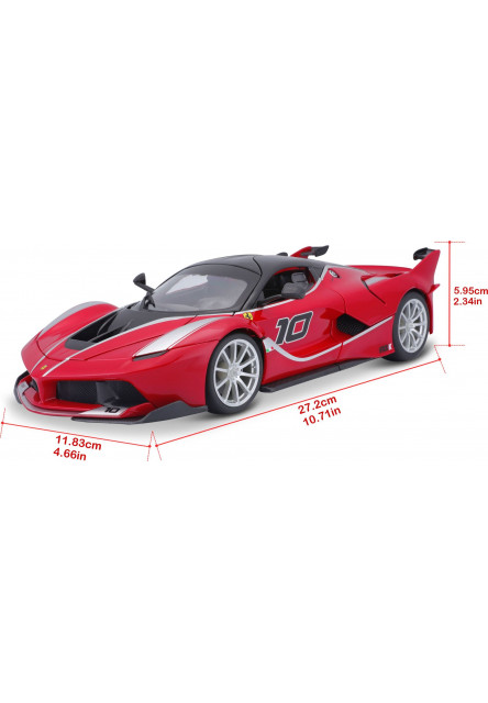 Bburago 1:18 Ferrari TOP FXX K Red