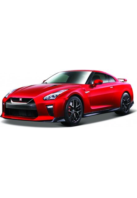 Bburago 1:24 Plus Nissan GT-R Red