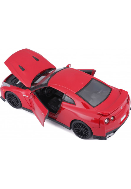 Bburago 1:24 Plus Nissan GT-R Red