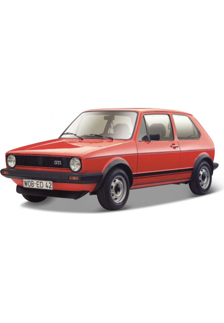 Bburago 1:24 Plus Volkswagen Golf MK1 GTI Red