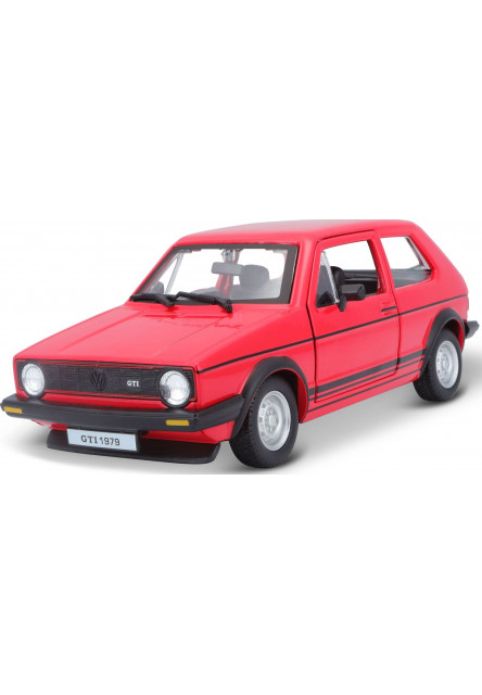 Bburago 1:24 Plus Volkswagen Golf MK1 GTI Red