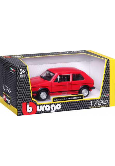 Bburago 1:24 Plus Volkswagen Golf MK1 GTI Red
