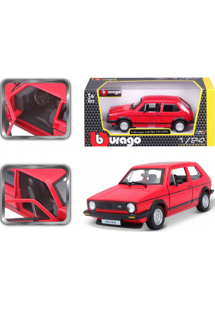 Bburago 1:24 Plus Volkswagen Golf MK1 GTI Red