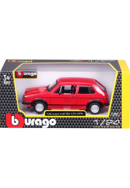 Bburago 1:24 Plus Volkswagen Golf MK1 GTI Red