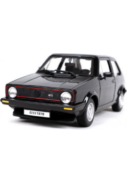 Bburago 1:24 Plus Volkswagen Golf MK1 GTI Black