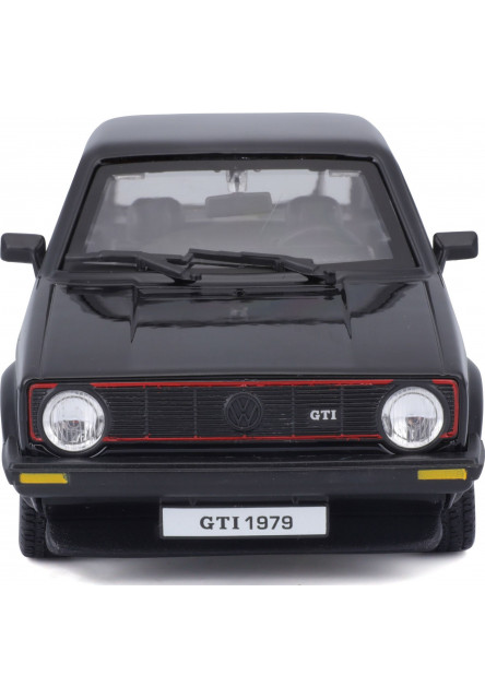 Bburago 1:24 Plus Volkswagen Golf MK1 GTI Black