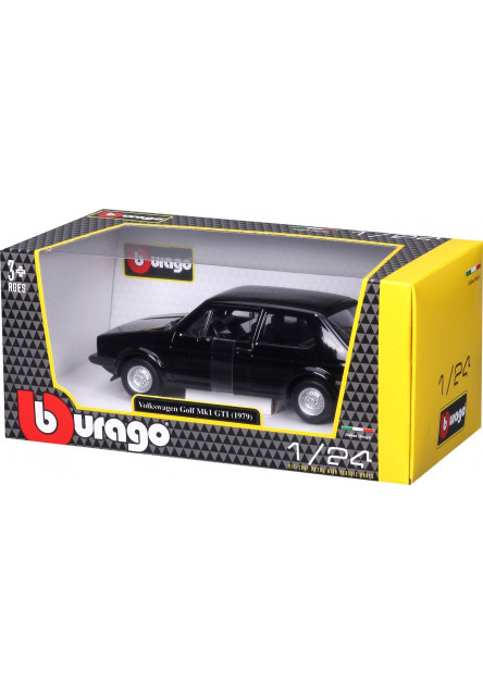 Bburago 1:24 Plus Volkswagen Golf MK1 GTI Black