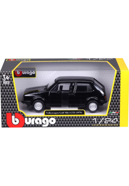 Bburago 1:24 Plus Volkswagen Golf MK1 GTI Black