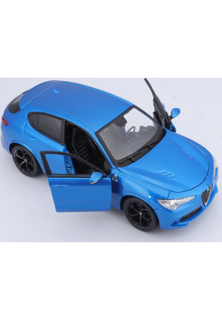 Bburago 1:24 Plus Alfa Romeo Stelvio Blue