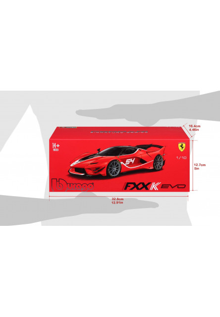 Bburago 1:18 Ferrari Signature series FXX-K EVO No.54 (red)