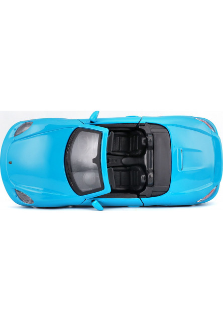 Bburago 1:24 Plus Porsche 718 Boxster Blue