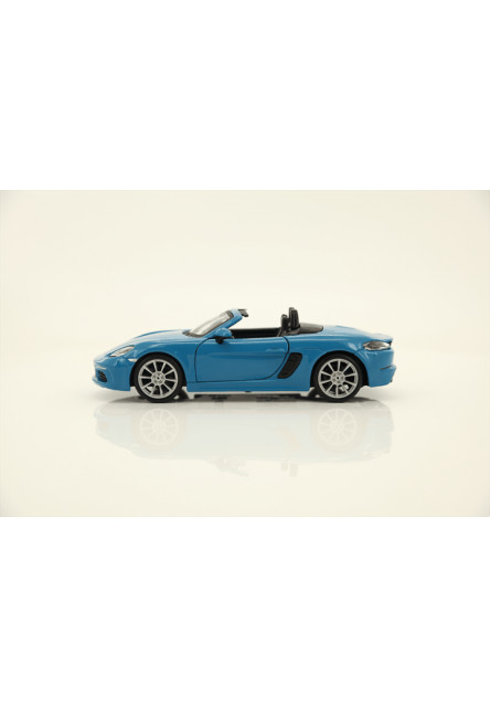 Bburago 1:24 Plus Porsche 718 Boxster Blue
