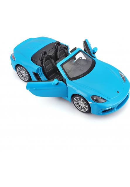 Bburago 1:24 Plus Porsche 718 Boxster Blue