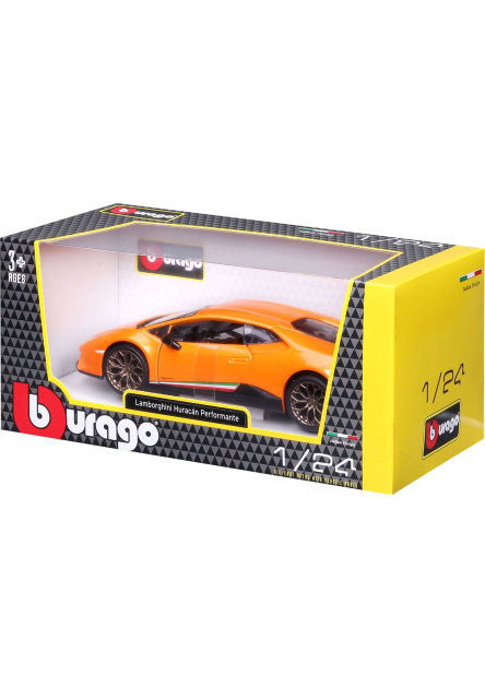 Bburago 1:24 Plus Lamborghini Huracan Performance Orange