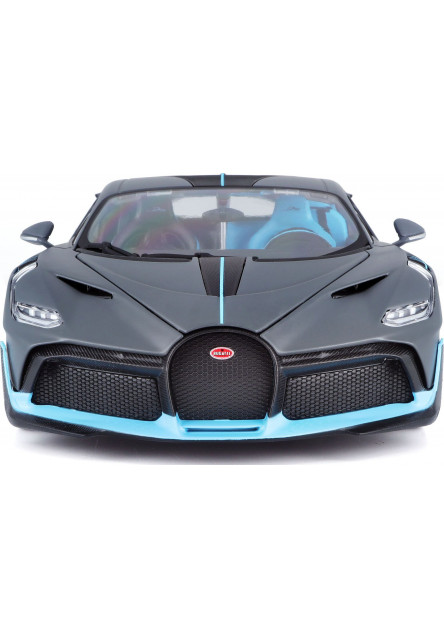 Bburago 1:18 TOP Bugatti Divo Grey