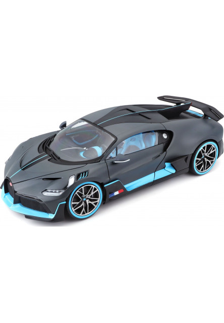 Bburago 1:18 TOP Bugatti Divo Grey