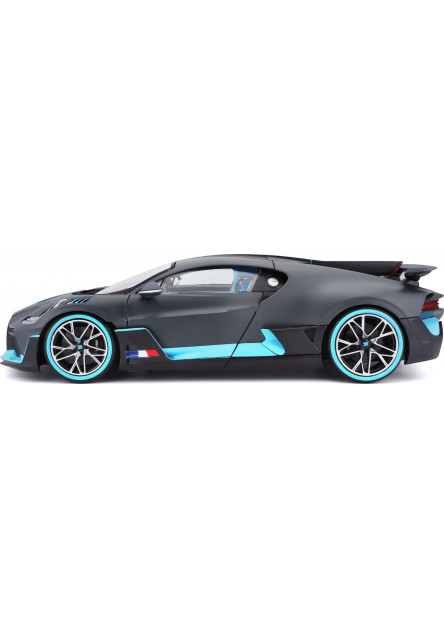 Bburago 1:18 TOP Bugatti Divo Grey
