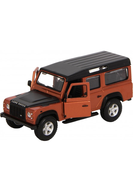 Bburago 1:32 Land Rover Defender 110 - hnedá metalíza