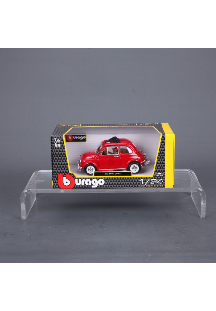 Bburago 1:24 Fiat 500L (1968) Red