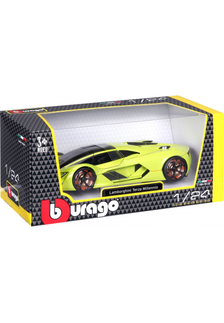 Bburago 1:24 Plus Lamborghini Terzo Millenio Green