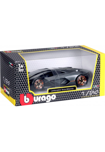 Bburago 1:24 Plus Lamborghini Terzo Millenio Grey