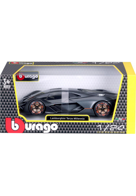 Bburago 1:24 Plus Lamborghini Terzo Millenio Grey