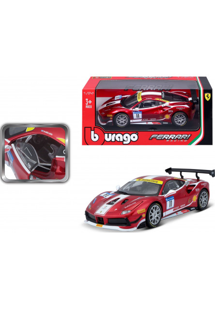 Bburago 1:24 Ferrari Racing 488 Challenge 2017