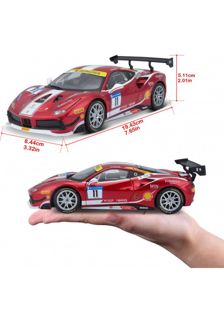 Bburago 1:24 Ferrari Racing 488 Challenge 2017