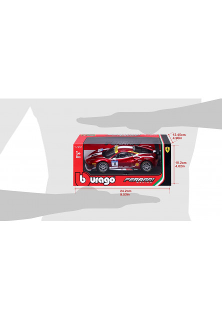 Bburago 1:24 Ferrari Racing 488 Challenge 2017
