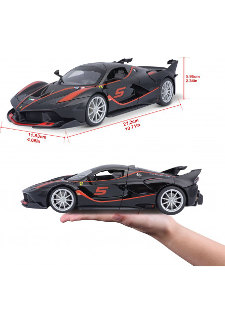 Bburago 1:18 Ferrari TOP FXX K Black
