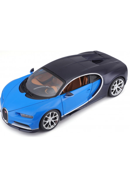 Bburago 1:18 Plus Bugatti Chiron blue/deep blue