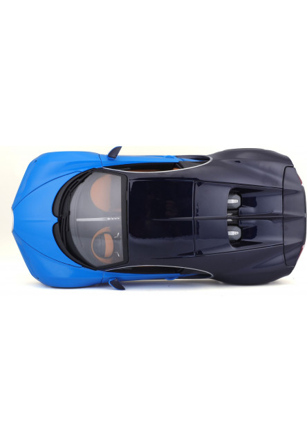 Bburago 1:18 Plus Bugatti Chiron blue/deep blue