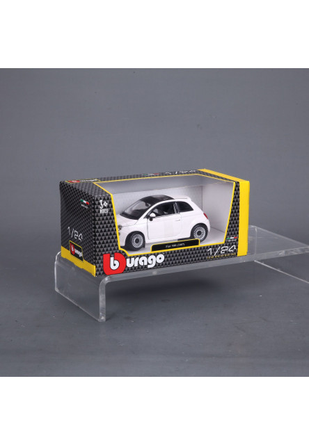 Bburago 1:24 Fiat 500 (2007) White