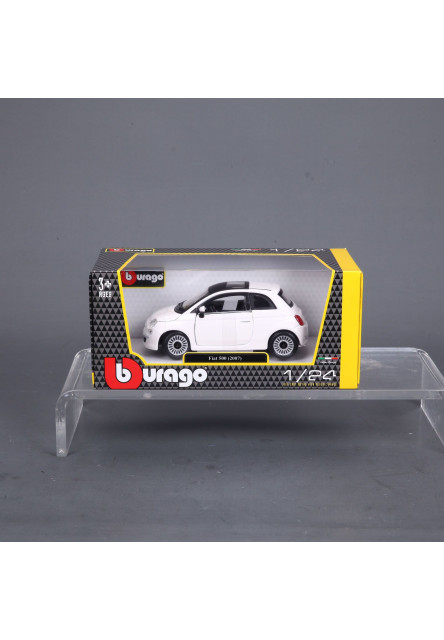 Bburago 1:24 Fiat 500 (2007) White