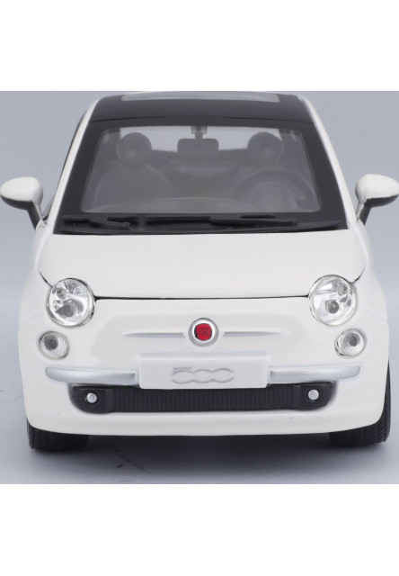 Bburago 1:24 Fiat 500 (2007) White