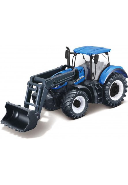 Bburago 10cm Farm Traktor New Holland s prednou lyžicou