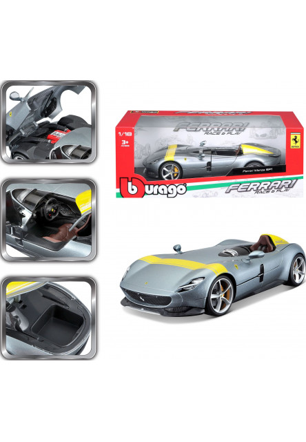 Bburago 1:18 Ferrari Monza SP1 Blue