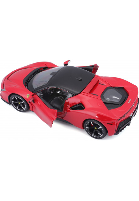 Bburago 1:24 Ferrari  TOP SF90 Stradale red