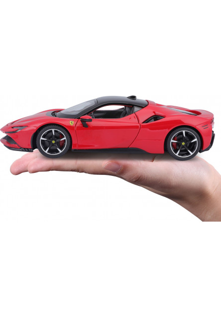 Bburago 1:24 Ferrari  TOP SF90 Stradale red