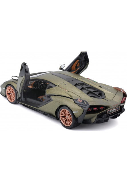 Bburago 1:24 Plus Lamorghini Sian FKP37 - Green