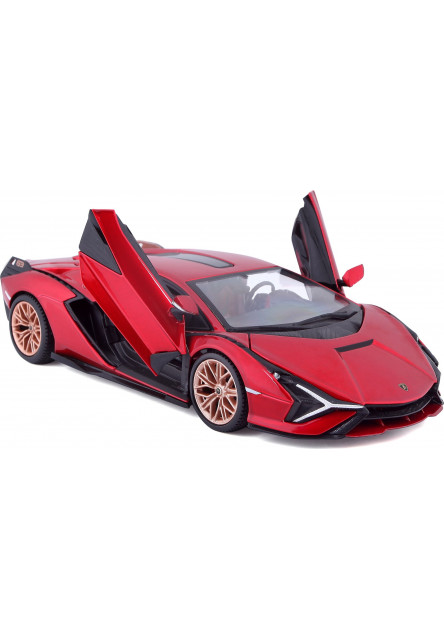 Bburago 1:24 Plus Lamorghini Sian FKP37 - Red